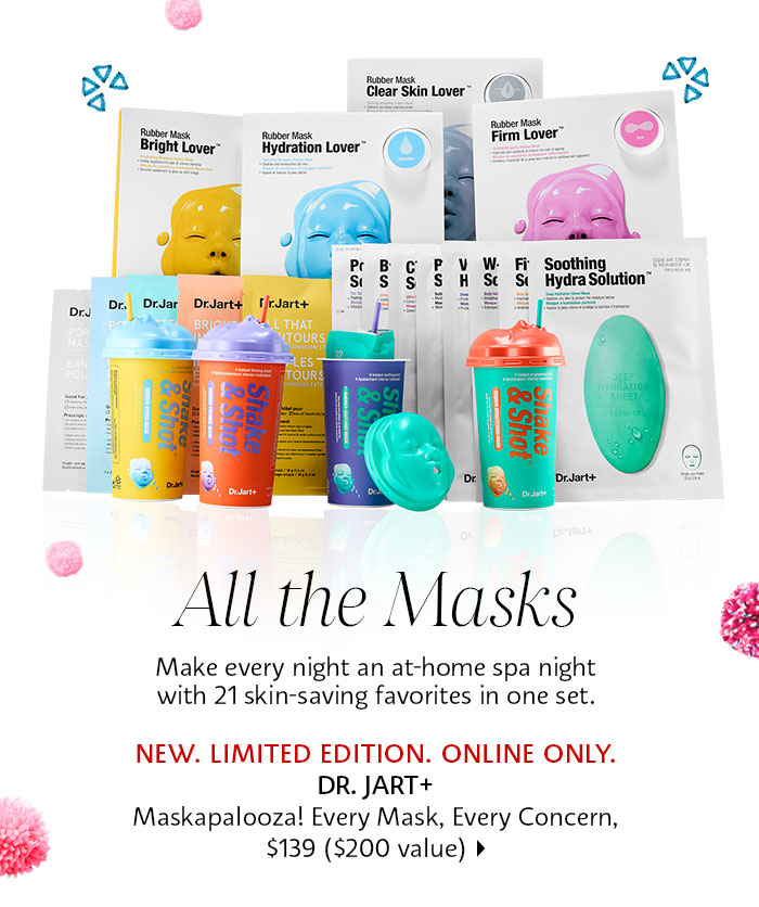 Dr Jart Maskapalooza! Every Mask, Every Concern