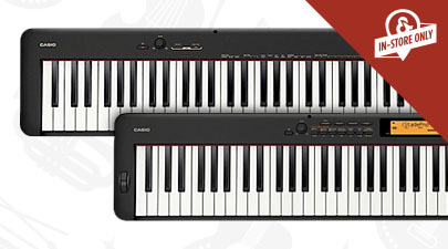 Up to 20% off select keyboards and digital pianos. In-store only. Find a store