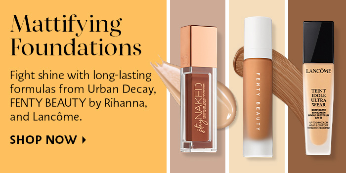 Mattifying Foundations