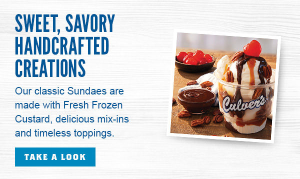 Learn more about Culver's Classic Sundaes