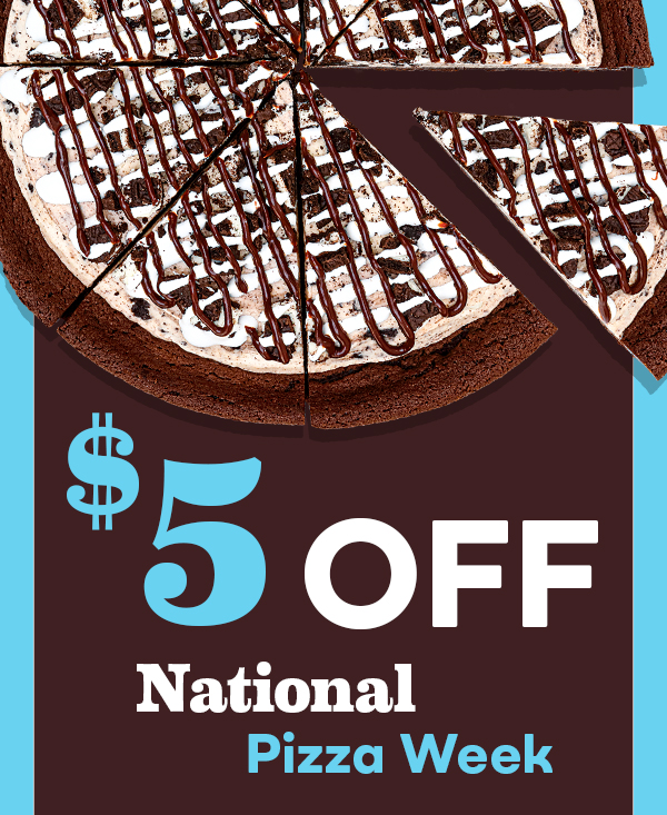 Polar Pizza® ice cream treat "$5 off National Pizza Week"