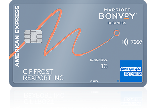 Marriott Bonvoy Business Amex Card