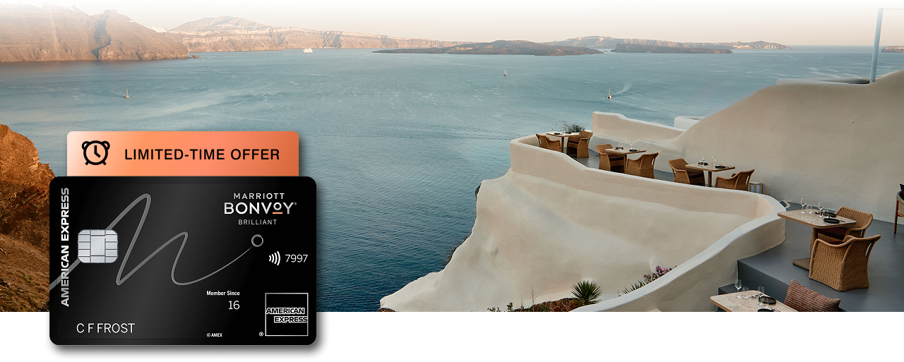 Limited-Time Offer: Marriott Bonvoy Brilliant® American Express® Card
