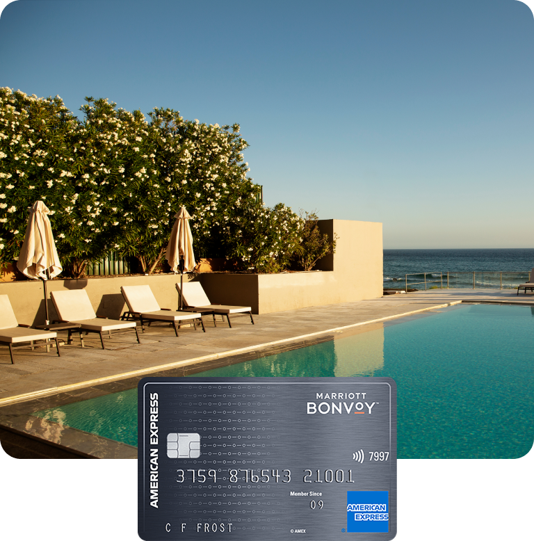 A serene swimming pool near the ocean at a 5-star beachfront resort on the Greek island of Corfu.