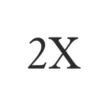 two times