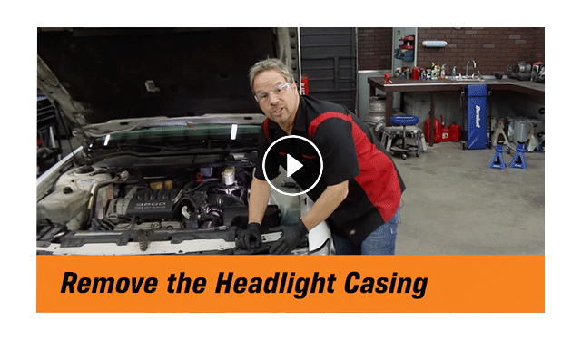 Remove the Headlight casing