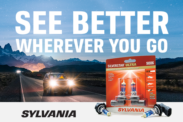 SEE BETTER WHEREVER YOU GO | SYLVANIA SILVERSTAR ULTRA