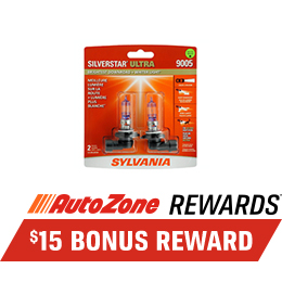 Sylvania SilverStar ULTRA | AutoZone REWARDS(R) $15 BONUS REWARD