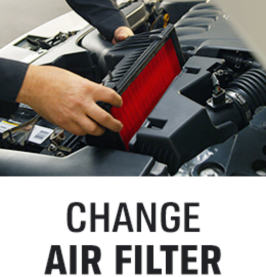 CHANGE AIR FILTER