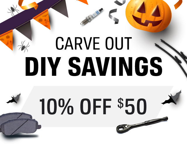 CARVE OUT DIY SAVINGS | 10% OFF $50