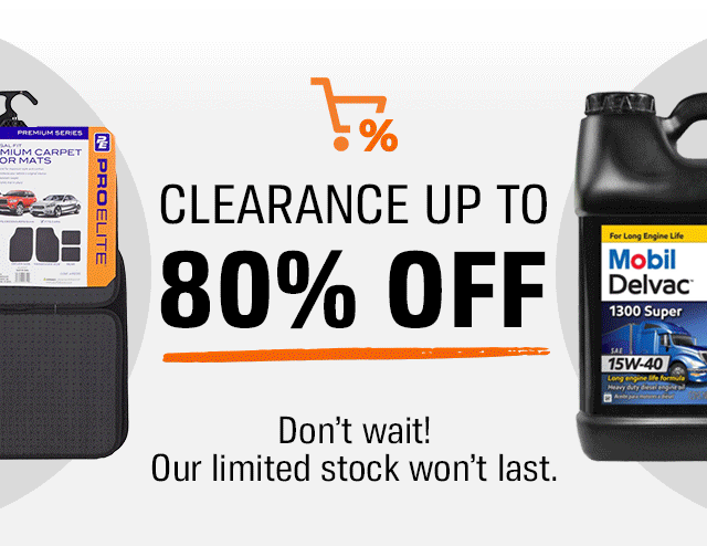Clearance up to 80% off | Don't wait! Our limited stock won't last.