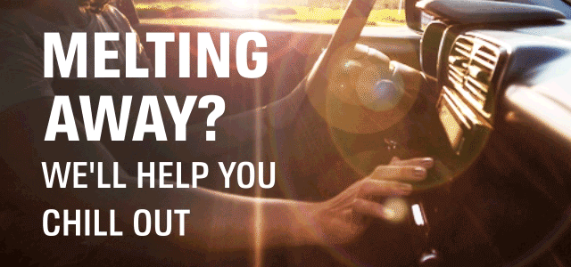 MELTING AWAY? WE'LL HELP YOU CHILL OUT