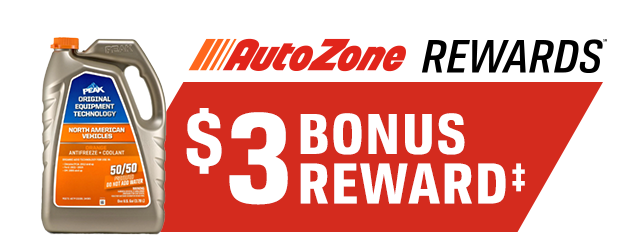 AutoZone Rewards(SM) | $2 Bonus Reward(++)