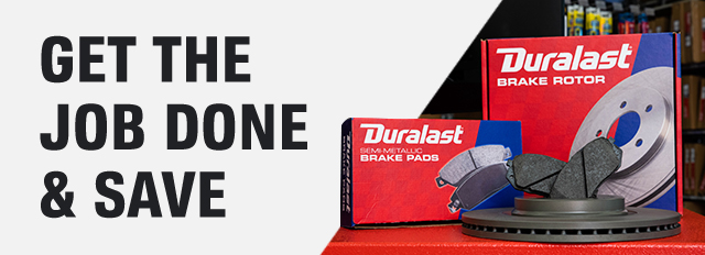 GET THE JOB DONE & SAVE | Duralast BRAKE ROTOR