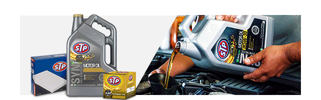 ONLY $38.99 STP Bundle Full Synthetic Oil, 5 Quarts + Oil & Air Filters(†)