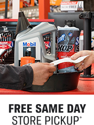 FREE SAME DAY PICKUP(+)
