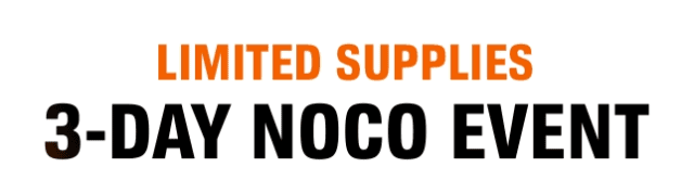 LIMITED SUPPLIES | 3-DAY NOCO EVENT