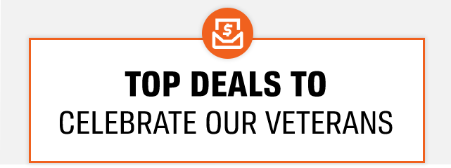 TOP DEALS TO CELEBRATE OUR VETERANS