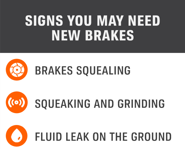 SIGNS YOU MAY NEED NEW BREAKES | BRAKES SQUEALING | SQUEAKING AND GRINDING | FLUID LEAK ON THE GROUND