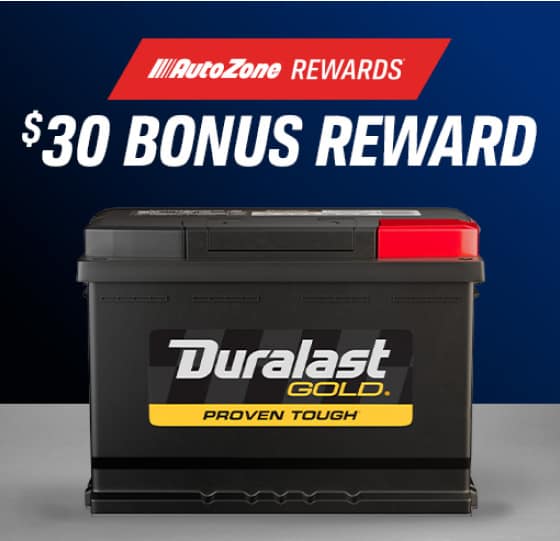 AutoZone REWARDS | $30 BONUS REWARD