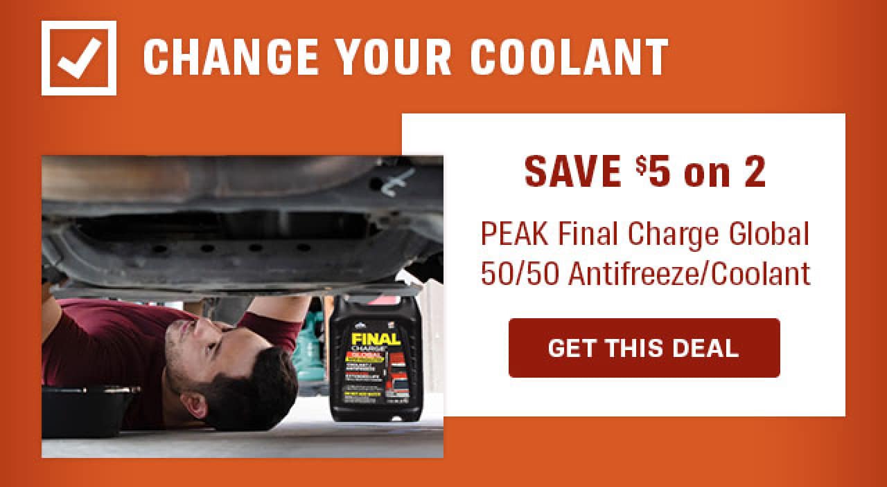 CHANGE YOUR COOLANT