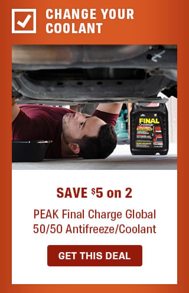 CHANGE YOUR COOLANT