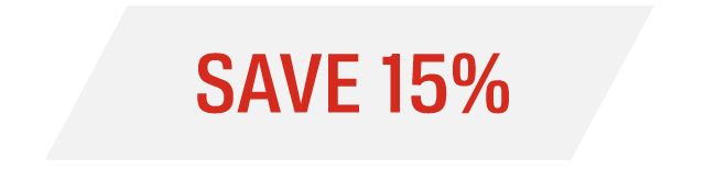 SAVE 15%