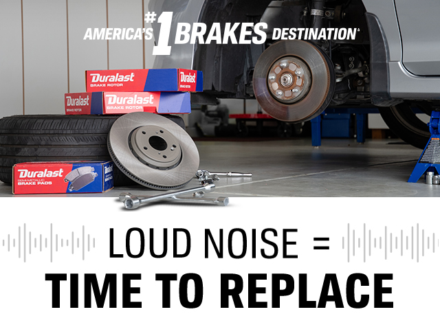 AMERICA'S #1 BRAKES DESTINATION(∆) | LOUD NOISE = TIME TO REPLACE