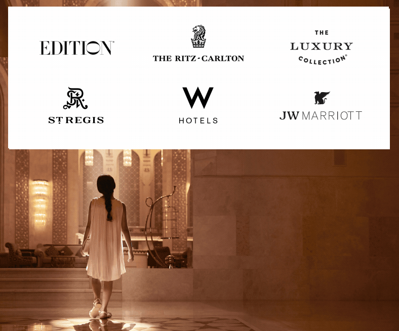 Website: Marriott Bonvoy Explore Hotel Brands Landing Page
