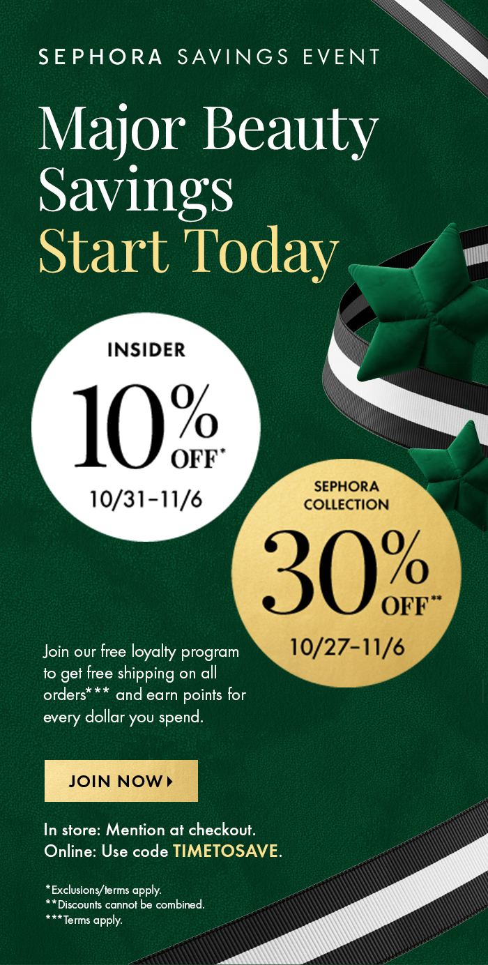 Major Beauty Savings Start Today