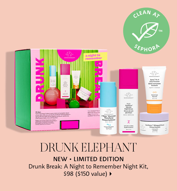 Drunk Elephant Drunk Break: A Night to Remember Night Kit