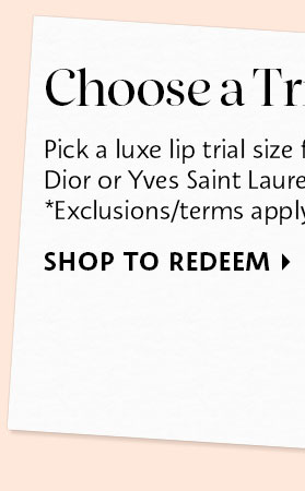 Choose a Trial Size