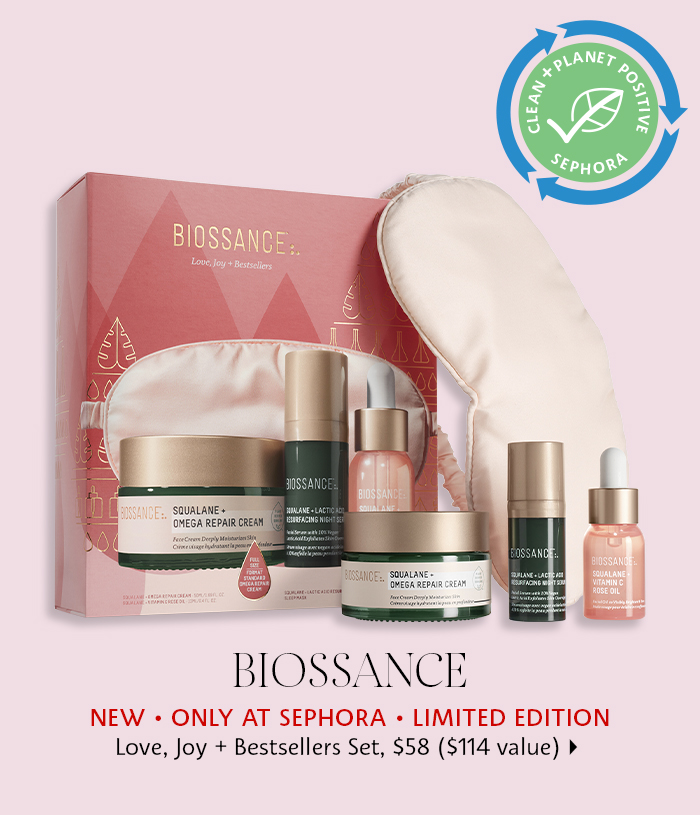 Biossance Love, Joy & Bestsellers Set