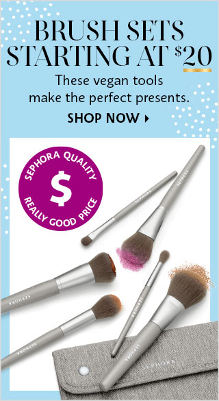 Brush Sets Starting at $20