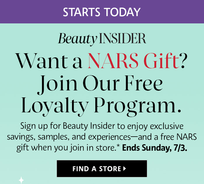 Want a NARS Gift? 