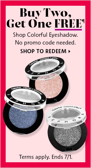  Buy Two, Get One FREE Eyeshadow