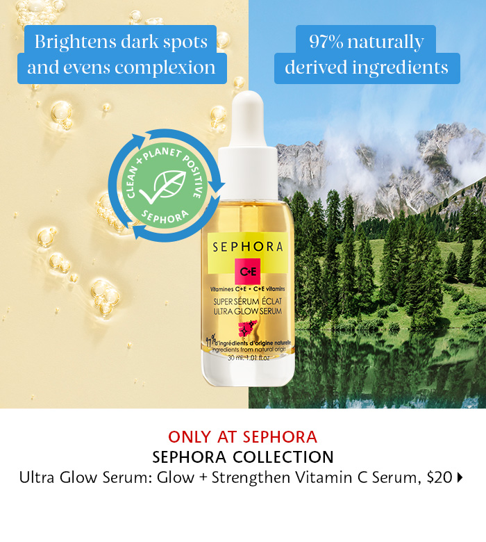 SEPHORA SKINCARE Ultra Glow Serum: Glow + Strengthen Vitamin C Serum
