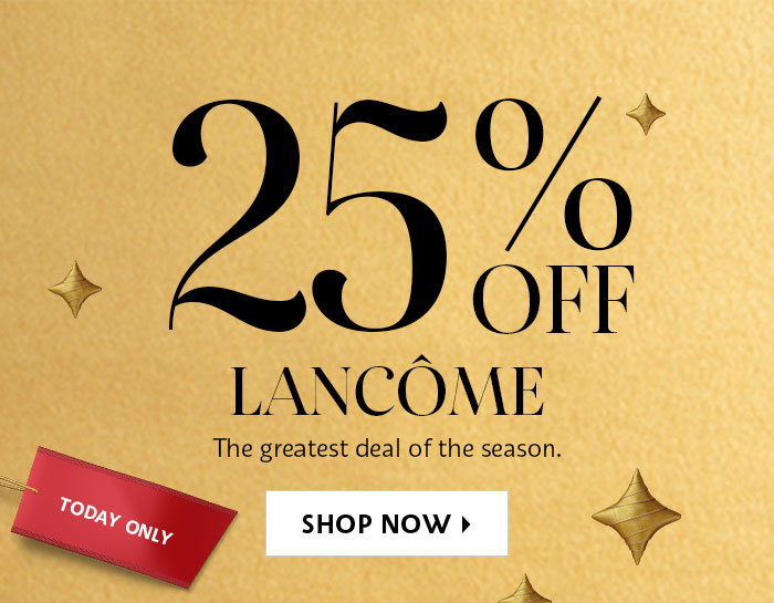 25% Off Lancome