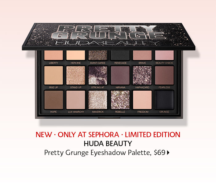 HUDA BEAUTY - Pretty Grunge Eyeshadow Palette