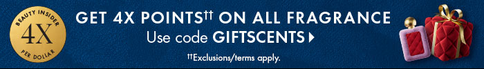 Get 4 Points on all fragrance