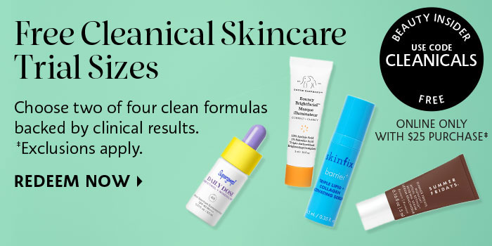 Free Cleanical Skincare Trial Sizes