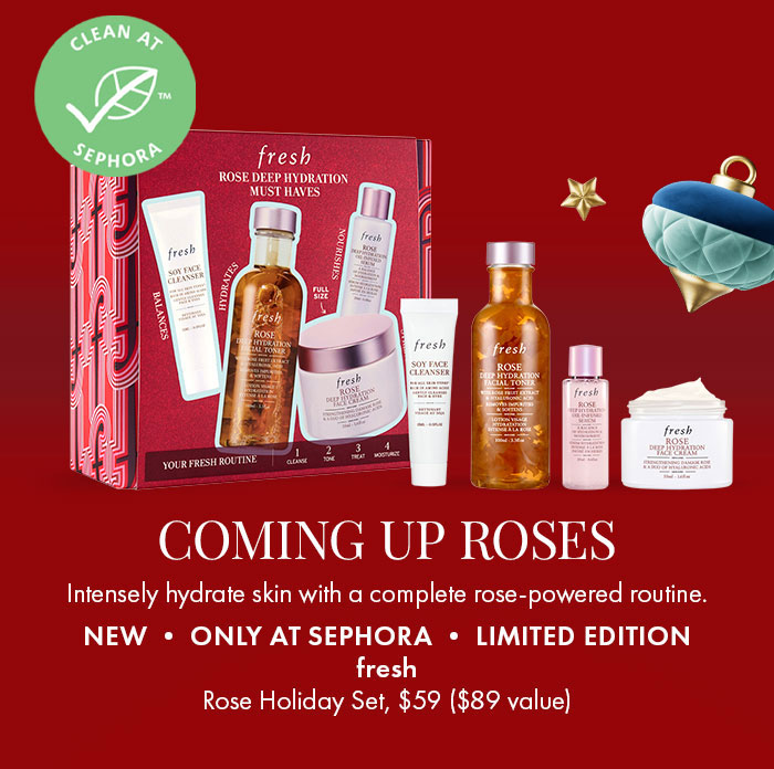 fresh Rose Holiday Set