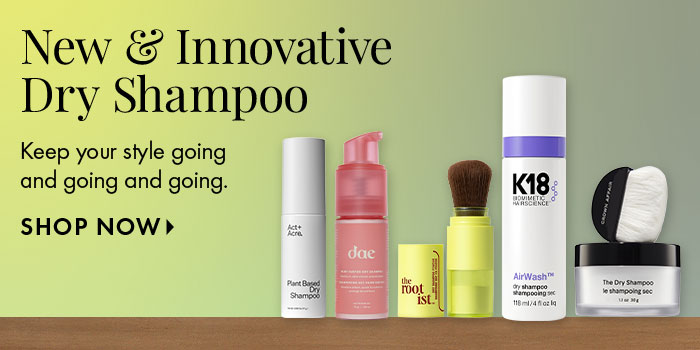 New & Innovative Dry Shampoo