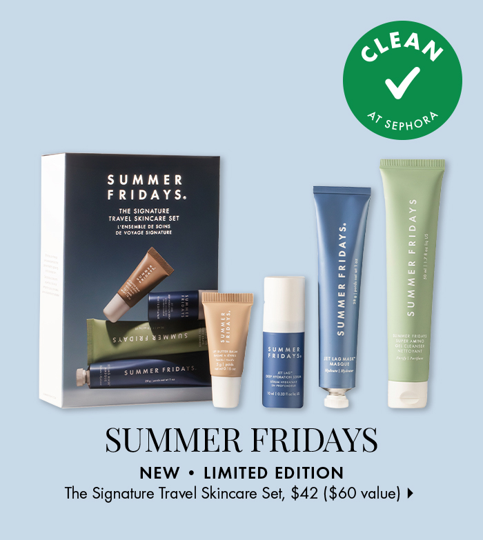 Summer Fridays The Signature Travel Skincare Set