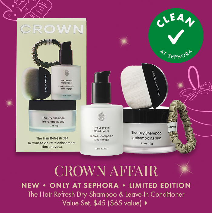Crown Affair The Hair Refresh Dry Shampoo & Leave-In Conditioner Value Set