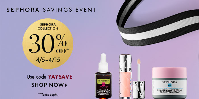 Sephora Savings Event