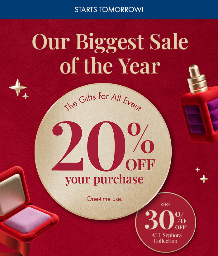Biggest sale of the year