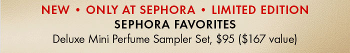 SEPHORA FAVORITES KITS Deluxe Mini Perfume Sampler Set