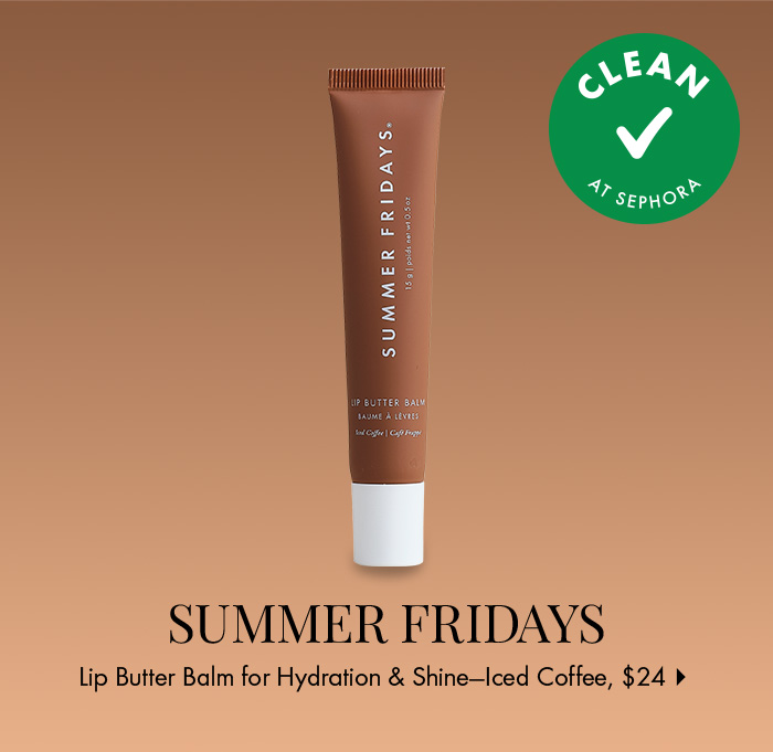 Summer Fridays Lip Butter Balm in Iced Coffee