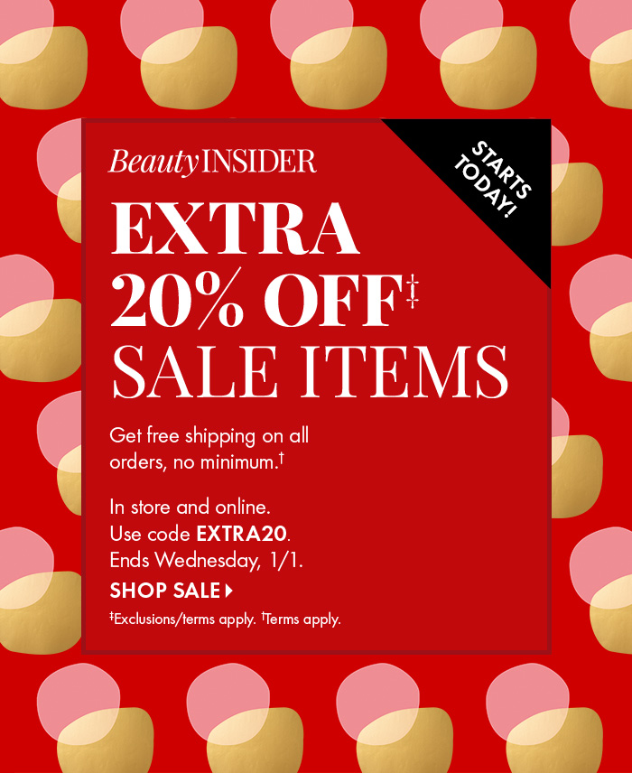 Extra 20% Sale Items